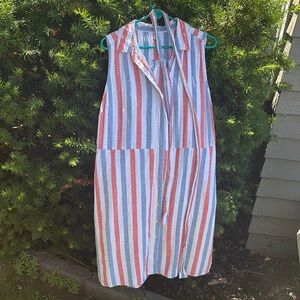 Striped Sleeveless Dress